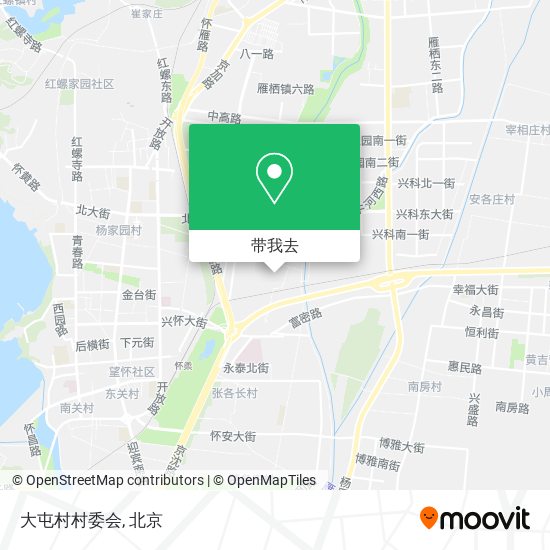大屯村村委会地图