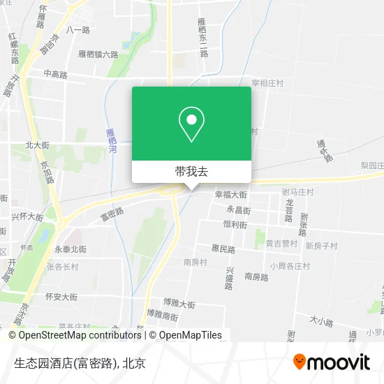 生态园酒店(富密路)地图