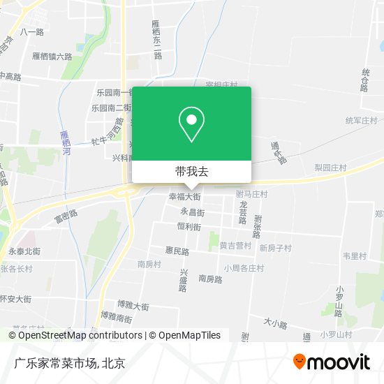 广乐家常菜市场地图