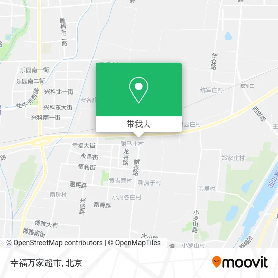 幸福万家超市地图