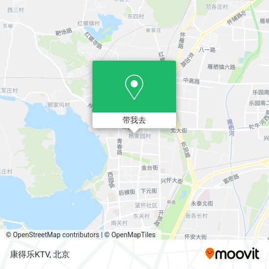 康得乐KTV地图