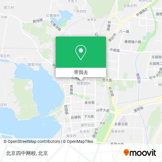 北京四中网校地图