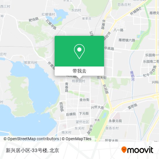 新兴居小区-33号楼地图