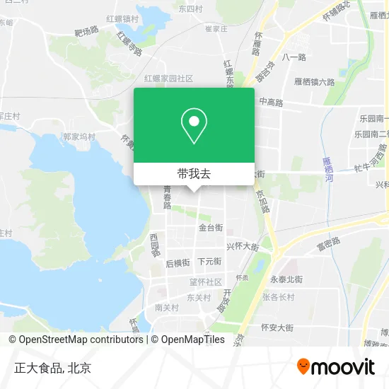 正大食品地图