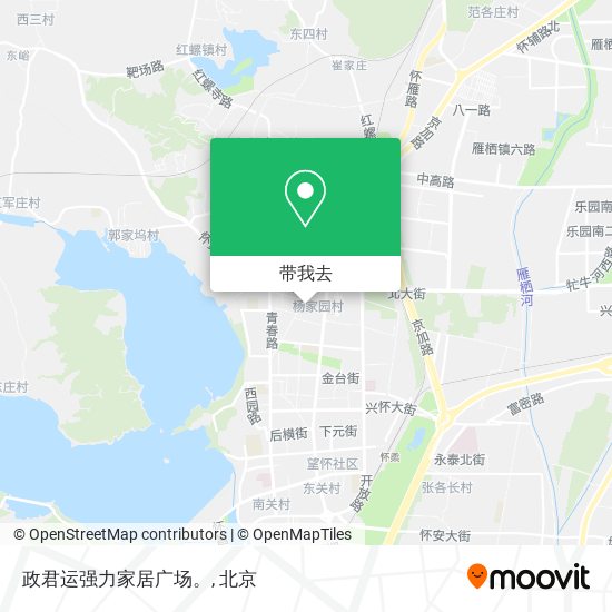 政君运强力家居广场。地图
