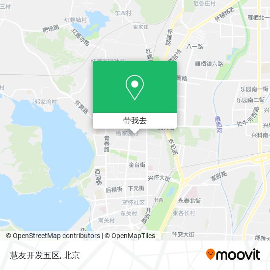 慧友开发五区地图