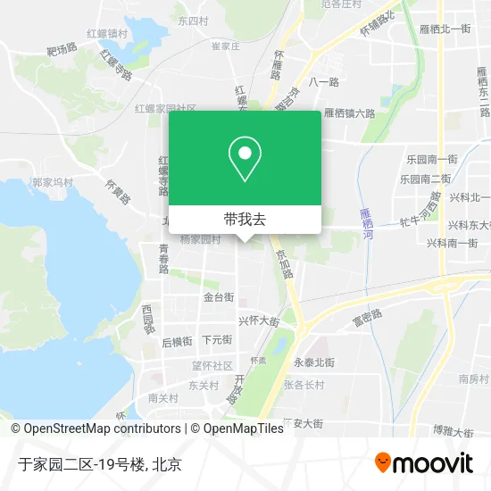 于家园二区-19号楼地图