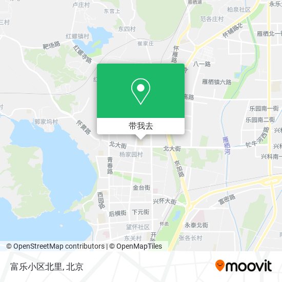 富乐小区北里地图