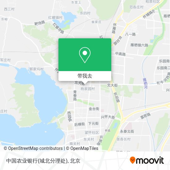 中国农业银行(城北分理处)地图