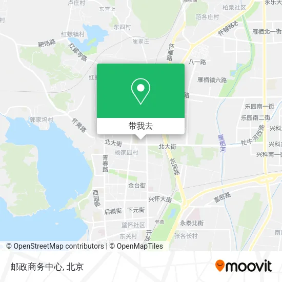 邮政商务中心地图
