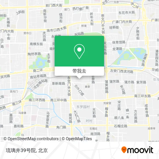 琉璃井39号院地图