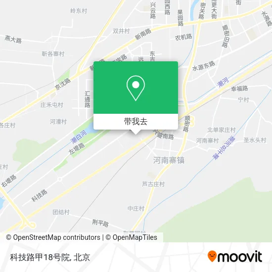 科技路甲18号院地图
