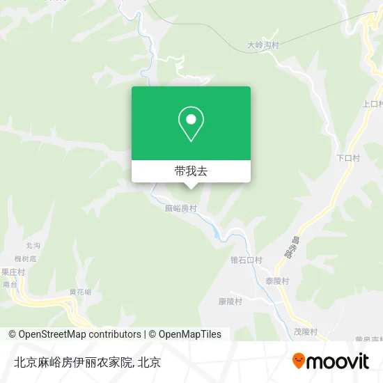 北京麻峪房伊丽农家院地图