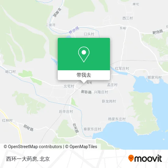 西环一大药房地图