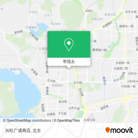 兴旺广成商店地图
