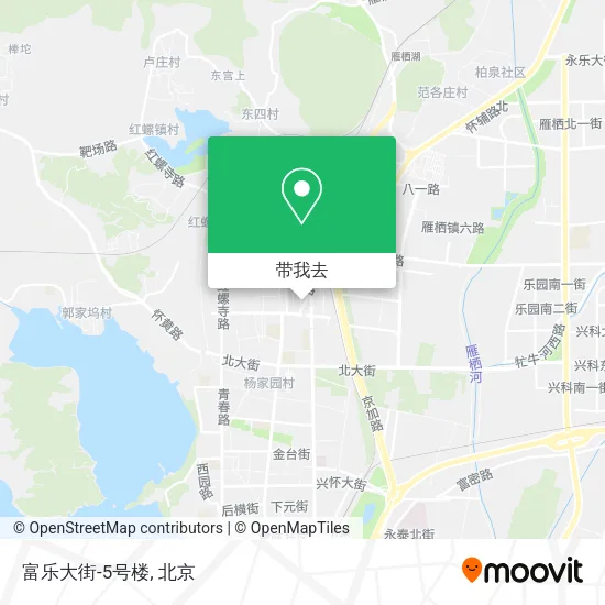 富乐大街-5号楼地图