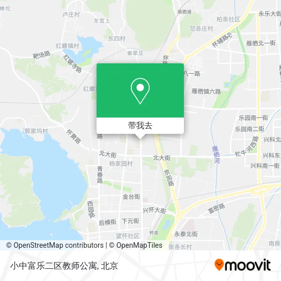 小中富乐二区教师公寓地图