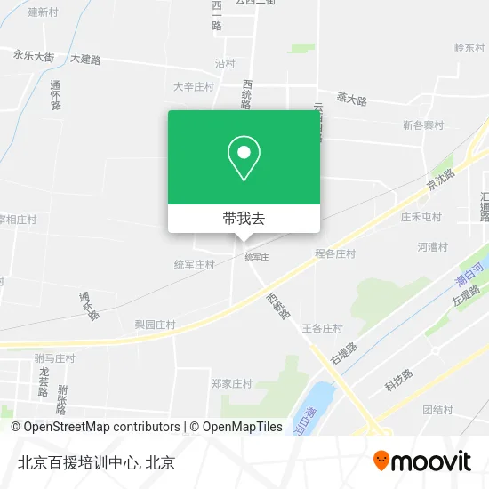 北京百援培训中心地图