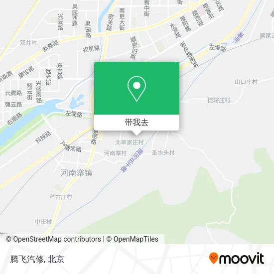 腾飞汽修地图