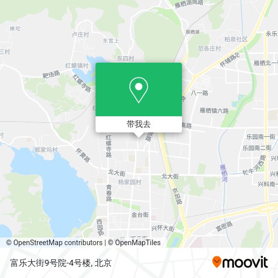 富乐大街9号院-4号楼地图