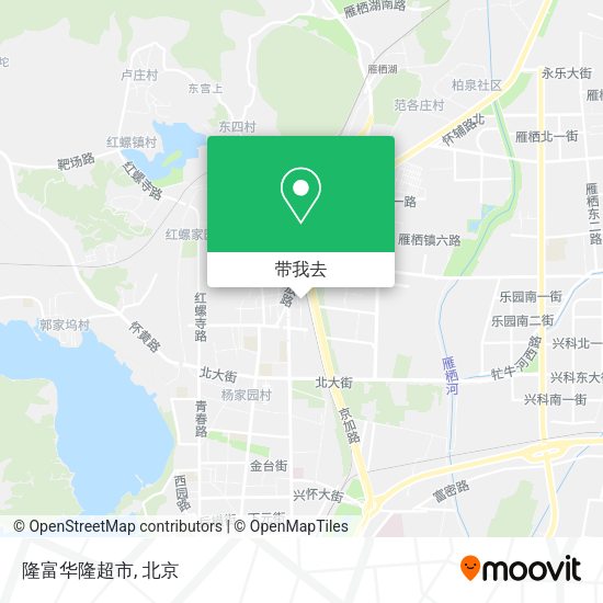 隆富华隆超市地图