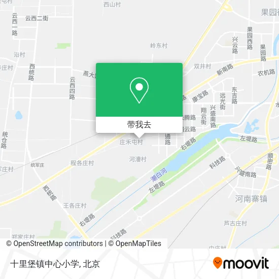 十里堡镇中心小学地图