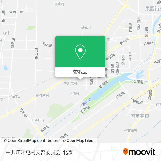 中共庄禾屯村支部委员会地图