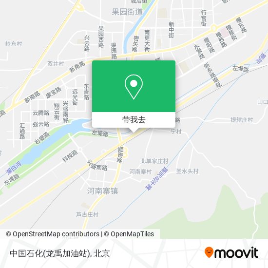 中国石化(龙禹加油站)地图