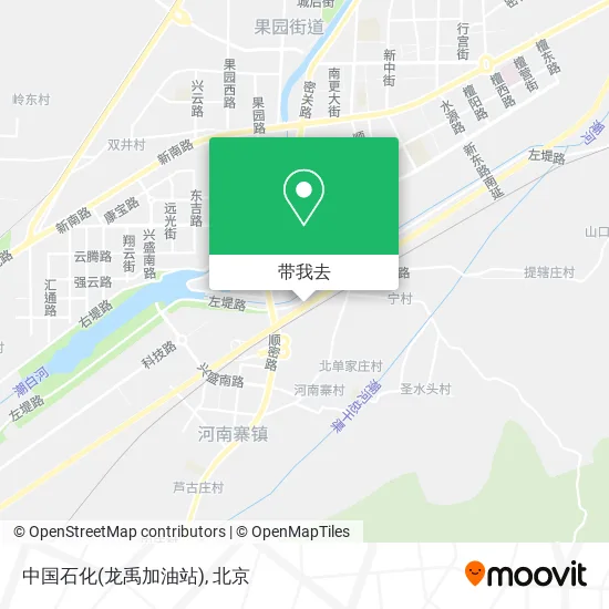 中国石化(龙禹加油站)地图