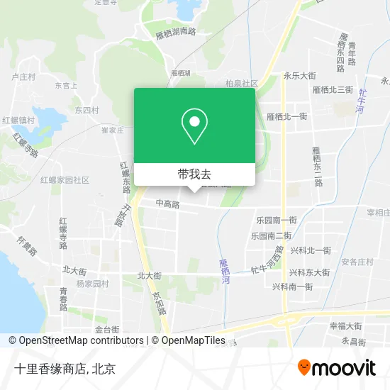 十里香缘商店地图
