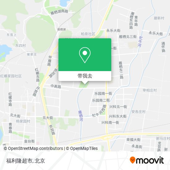 福利隆超市地图