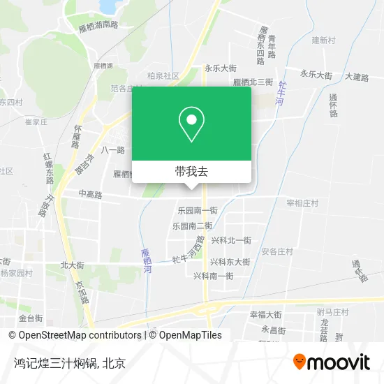 鸿记煌三汁焖锅地图
