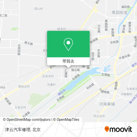 津云汽车修理地图
