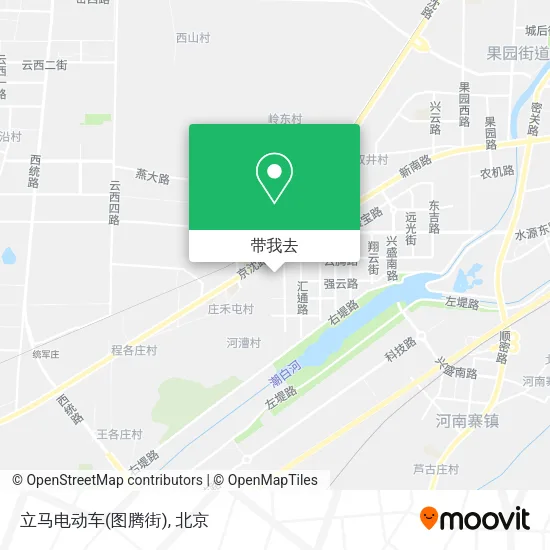 立马电动车(图腾街)地图