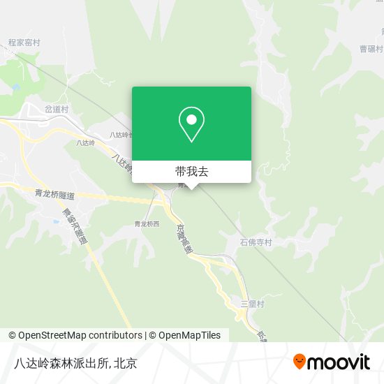 八达岭森林派出所地图