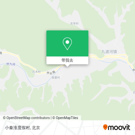 小秦淮度假村地图