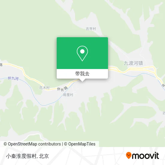 小秦淮度假村地图