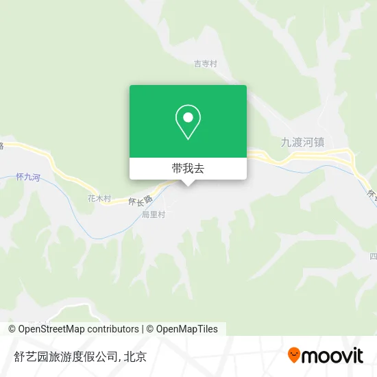 舒艺园旅游度假公司地图