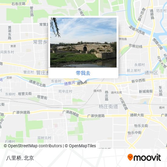 八里桥地图