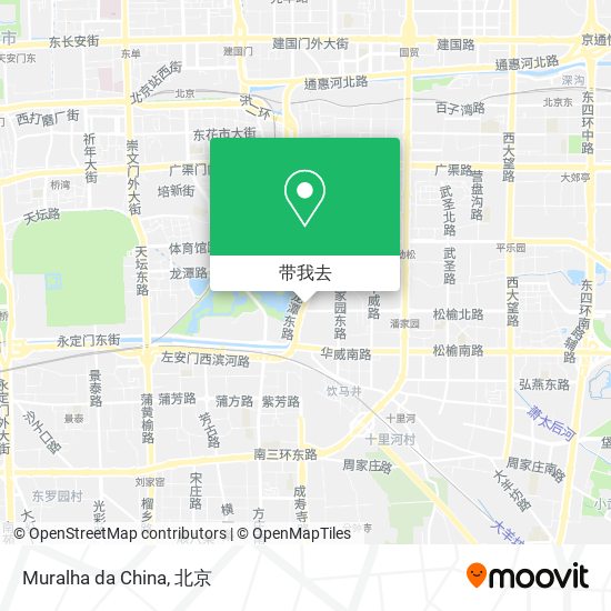 Muralha da China地图