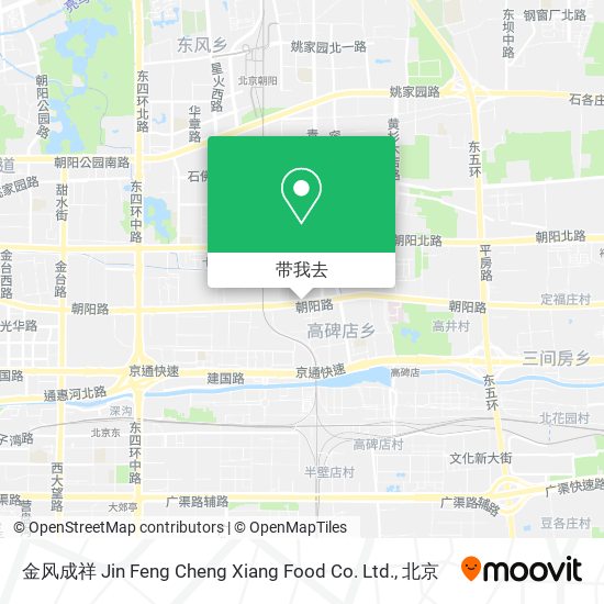 金风成祥 Jin Feng Cheng Xiang Food Co. Ltd.地图