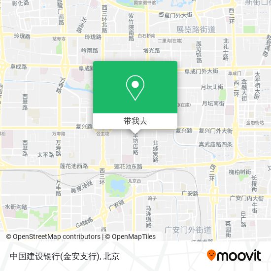 中国建设银行(金安支行)地图