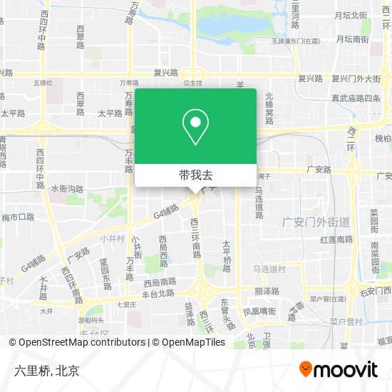 六里桥地图