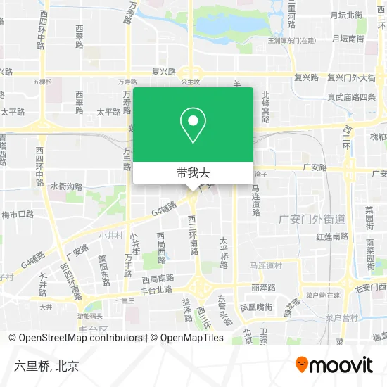 六里桥地图