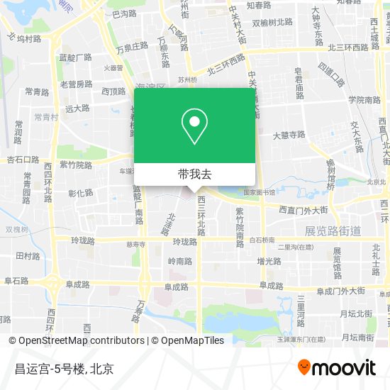 昌运宫-5号楼地图