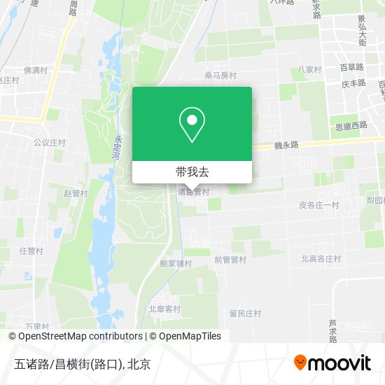 五诸路/昌横街(路口)地图