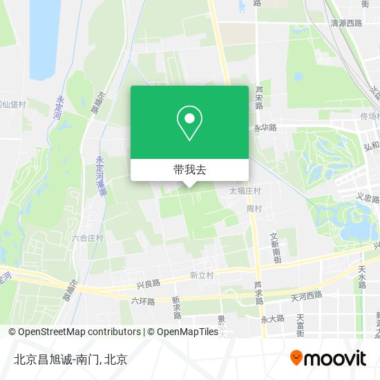 北京昌旭诚-南门地图