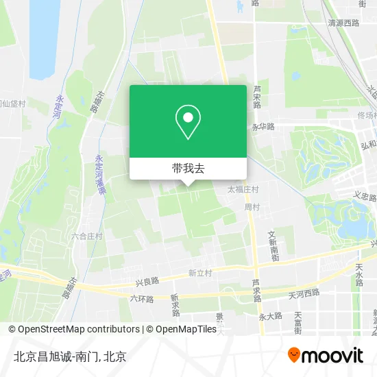 北京昌旭诚-南门地图
