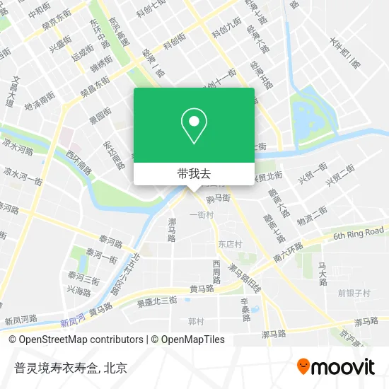 普灵境寿衣寿盒地图