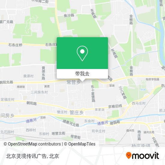 北京灵境传讯广告地图